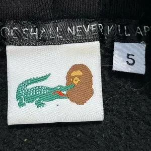 Sweater Bathing Ape X Lacoste Bape X Lacoste Full Zip Hoodie